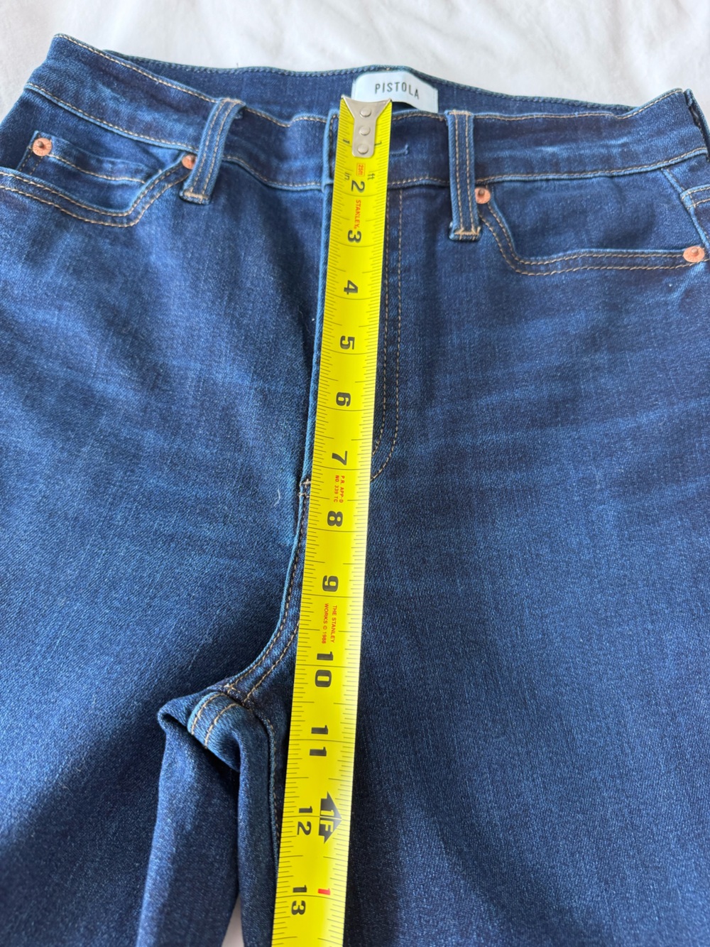 Pistola Izzy Mid Rise Wide Jean - Picture 4 of 7